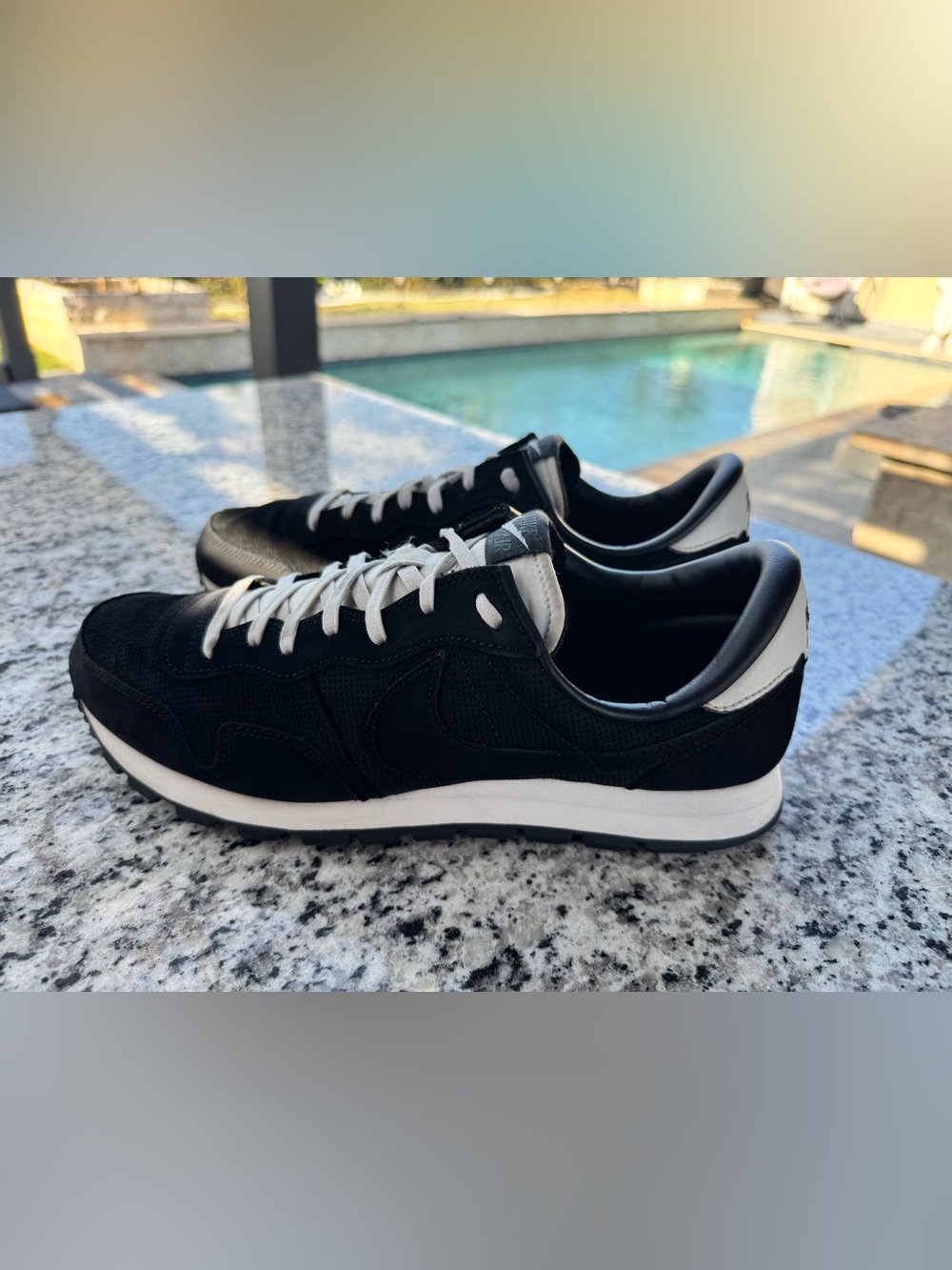 Nike Air Pegasus 83 DQ8573-001 Off Noir Black White Mens Size 12